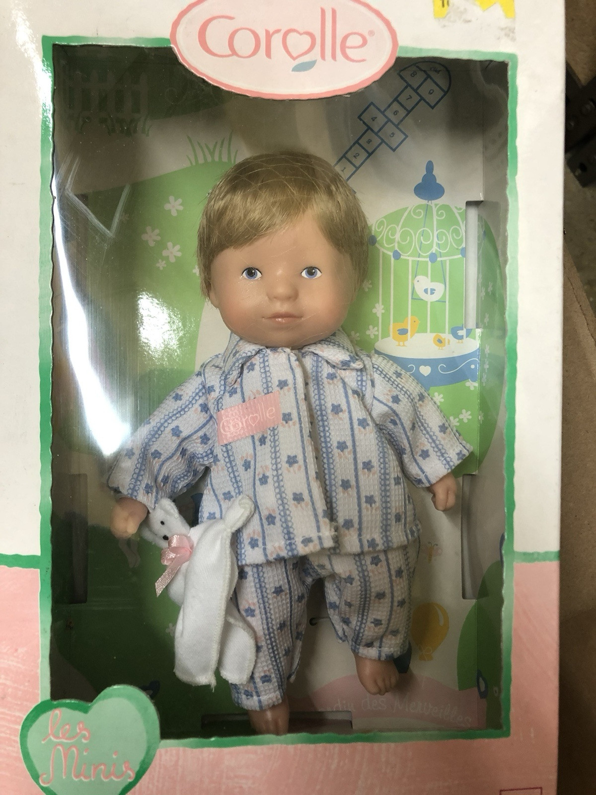 Corolle Mini Calin Max 8&rdquo; Boy Doll Soft Body Vinyl Limbs (Read Description)