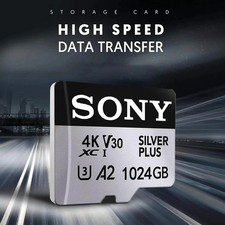 SONY 1TB 512GB 256GB 128GB Micro TF SD Card High Speed Class Flash Memory