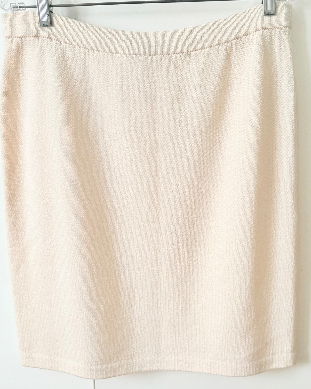 St. John Basic wool blend off-white ivory Santana… - image 1