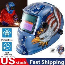 Solar Welder Helmet True Color Auto-Darkening Welding Helmet ARC TIG MIG Weld US