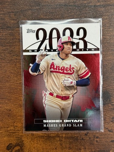 2024 Topps Series 1 - 2023 Greatest Hits Shohei Ohtani #23GH-12 🔥 Clean 🔥