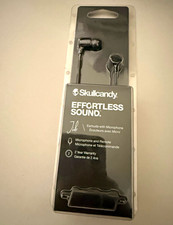 Skullcandy Jib In-Ear Wired Earbuds 3.5mm On-Cable Mic Black 1.2m