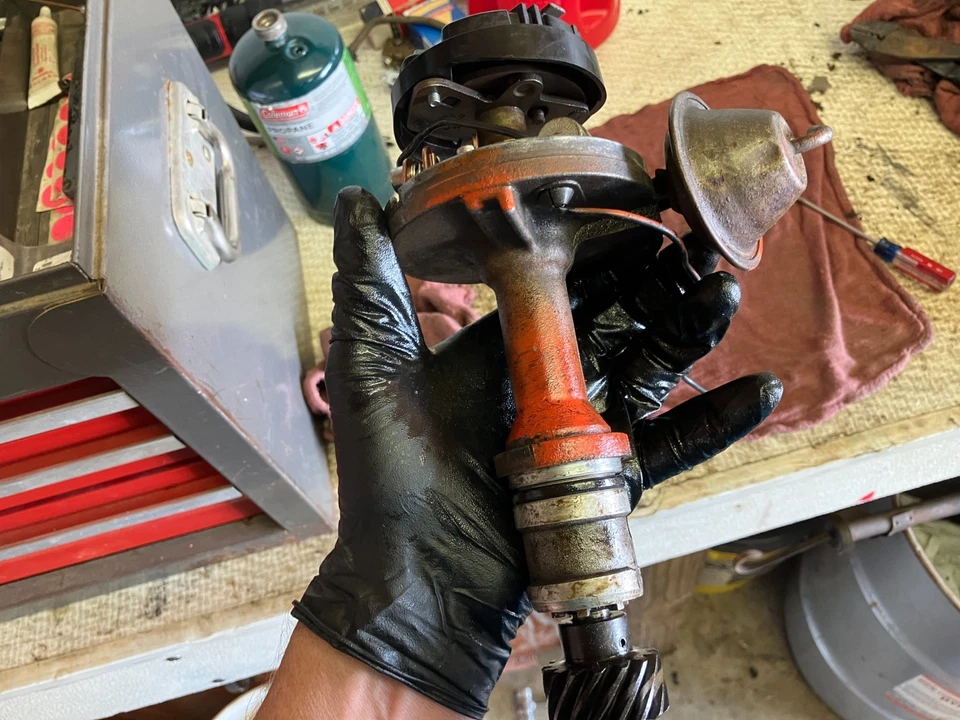 1968 Oldsmobile 442 4 скорости дистрибьютор 1111287 дата 8E20 - Изображение 4 из 4