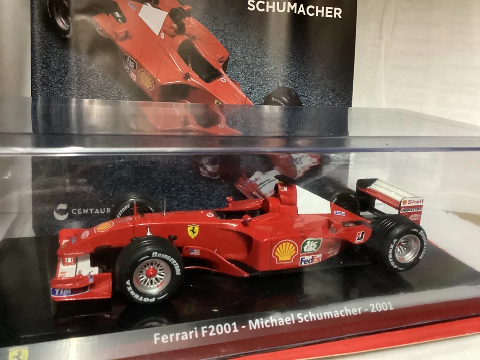 FERRARI  F2001 MICHAEL SCHUMACHER 2001 1/24.  DIE CAST centauria - Immagine 2 di 4