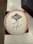 Freddie Freeman Autographed 2025 World Series MLB Baseball Fanatics Authentic
