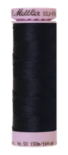 Dark Blue 0827 | Silk-Finish Cotton 50wt - #9105 (150M / 164Y Spool) | Mettler