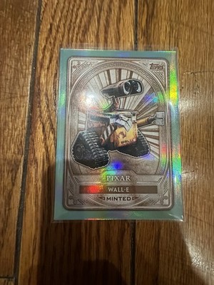 2025 Topps Disney Minted Card NYCC #46 Pixar Wall-E  1/75 Green New Rare