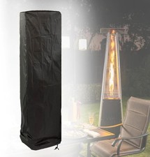Waterproof Glass Tube Heater Cover - Outdoor Square Standing Patio Heater Protec