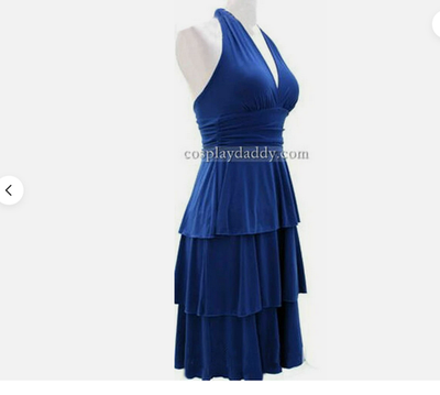 Twilight Bella Swan Dance Party Blue Dress Cosplay Costume | eBay