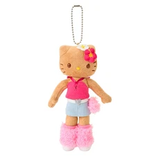 Sanrio Hello Kitty Plush Keychain Gal ( Sanrio Closet Collection ) Japan NEW