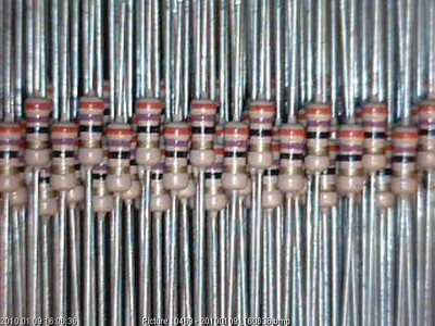   50x Widerstand Auswahl 110Ohm-1KOhm 110R-1K Carbon Film Resistor Philips CR25