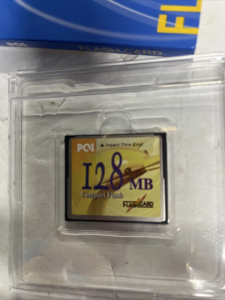 PQI 128 MB Flash Card New - Image 4 of 4