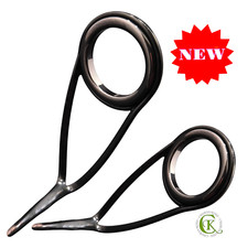 SIC KR Black alle Größen Rutenringe Ringsatz Ring Rutenbau Blank Reparatur