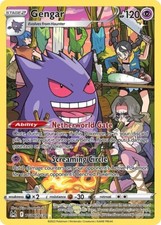 Pokemon Sword & Shield 2022 Lost Origin Gengar FA Full Art #TG06 PSA 9 Mint