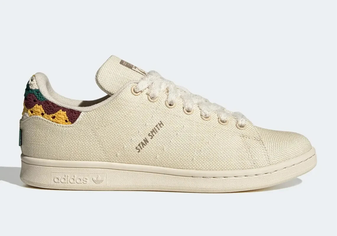 NWOB adidas Stan Smith Earth Day 420 Hemp White Shoes Ajax H06190