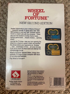 Wheel Of Fortune Second New Edition VINTAGE COMPUTER GAME SEALED