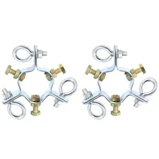 EZ 43-A Adjustable Way Antenna Masts Guy Wire Clamp for Erecting 2-1/4" Heavy...