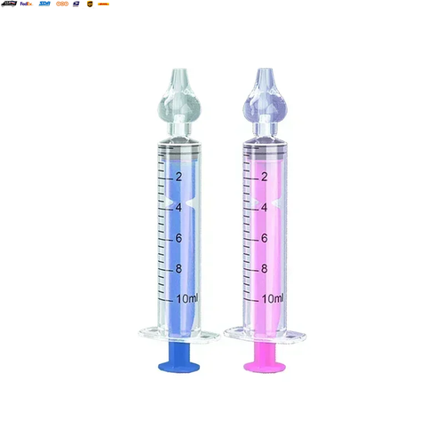 Silicone Baby Nasal Aspirator Syringe Baby Nose Cleaner Kids Rhinitis Nasal Wash - Picture 12 of 12