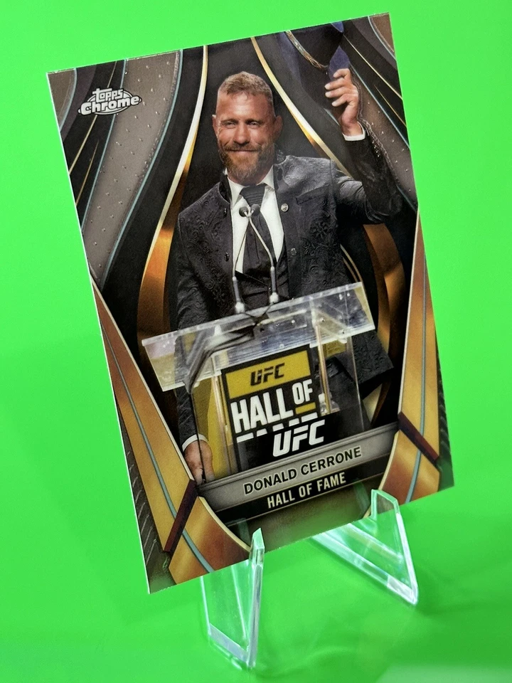 💥💥2024 Topps Chrome UFC Hall of Fame #EMB-5 Donald Cerrone!💥💥 - Image 3 of 4