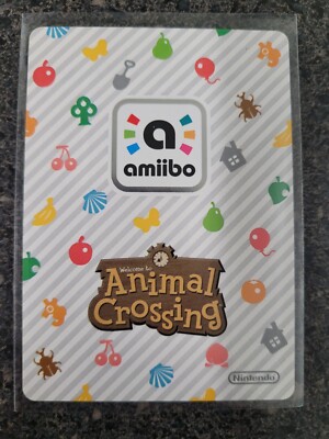 Animal Crossing Amiibo Cards Series 5 Nintendo Frett 445 in Plastic Sleeve