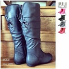 Flat 0 to 1/2" Boots for Women