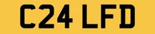 Calf Cow Calfed Farming Farm Private number plate car reg registration C24 LFD