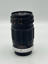 Lentar Tele-Lentar 1:3.5 F= 135mm No. 561666 Vintage Screw Mount Lens Black