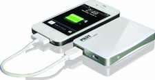 White 4000 mAh Portable External Back Up Battery USB Charger Powerbank