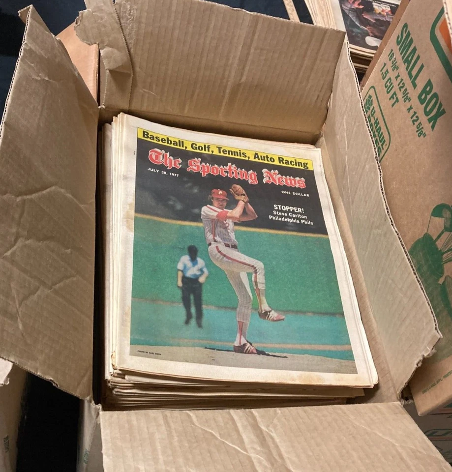 20 de febrero de 1982 revista Sporting News periódico Isiah Thomas CF Foto 3 de 4