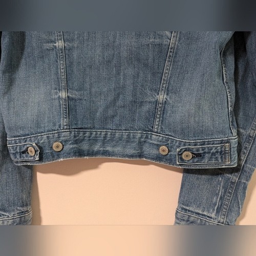 Levi's Jean Jacket Girls Boys Size Large Pockets Denim Youth Kids - Picture 8 of 13