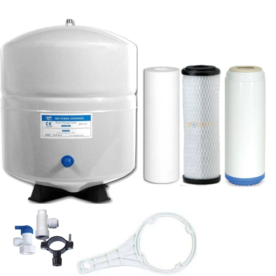 Sistema de filtro de agua de ósmosis inversa para el hogar RO de 5 etapas 75 GPD Foto 3 de 3