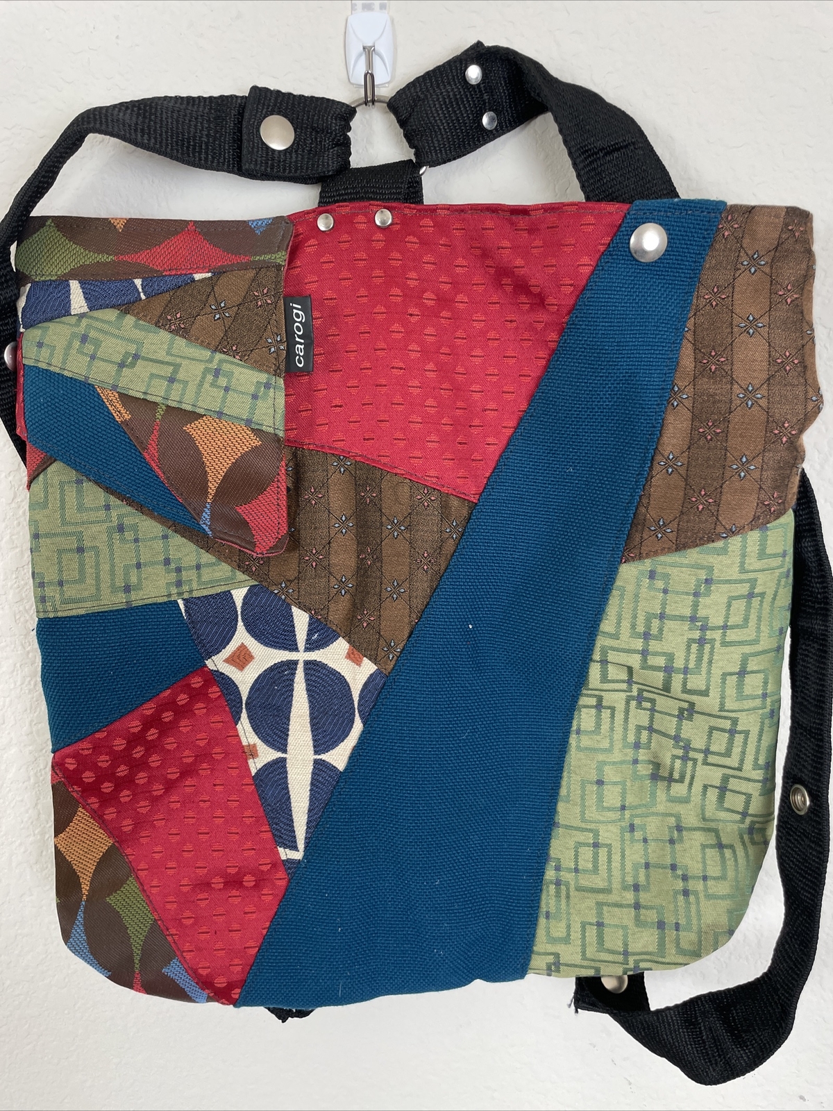 Carson Rogers Carogi Backpack Slingback Tapestry … - image 1