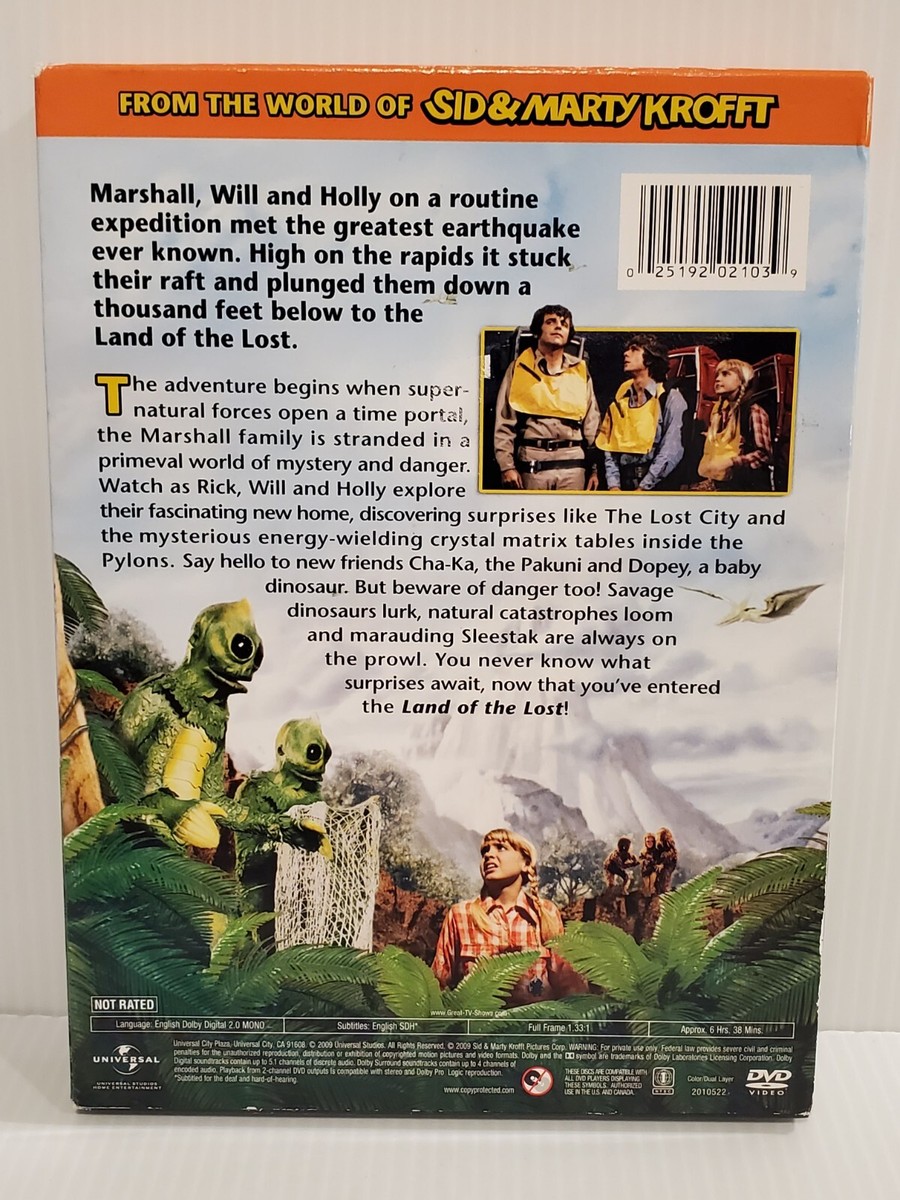 Land of the Lost: Season 1 DVD: 3-Disc - 1974 Sid & Marty Krofft