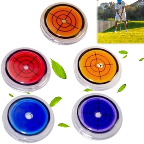 Golf Ball Marker Round Cap Clip Mark with Level Function, Golf Ball Marker New - Bild 2 von 14
