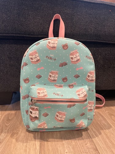Kawaii Teddy Bear Chocolate Milk Mini Backpack FAST SHIPPING