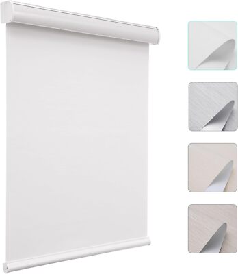 Changshade 100% Blackout Window Blinds Roll-up Blinds Roller Shades-Cordless