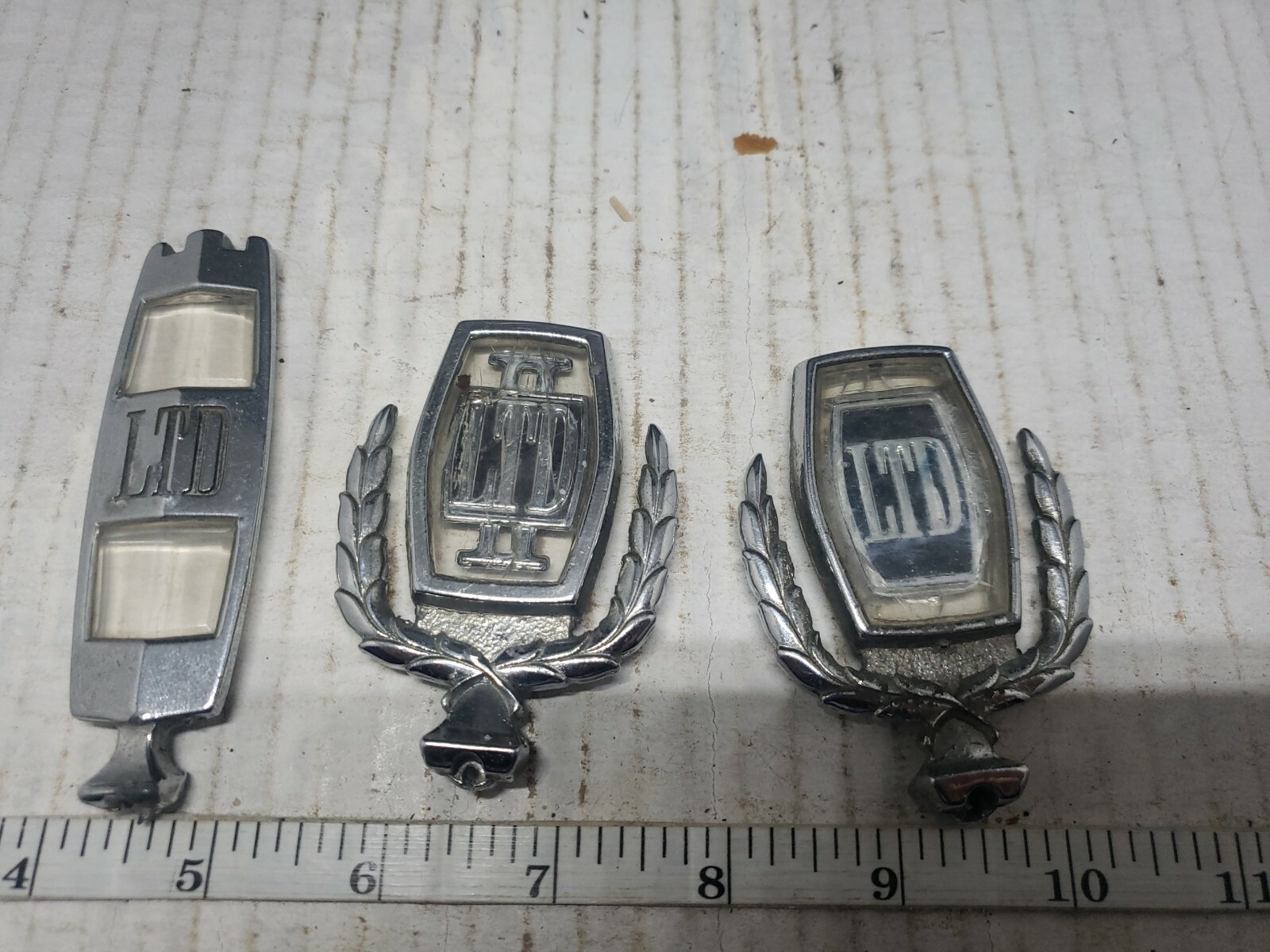Lot Of 3 Vintage Car Emblems eBay