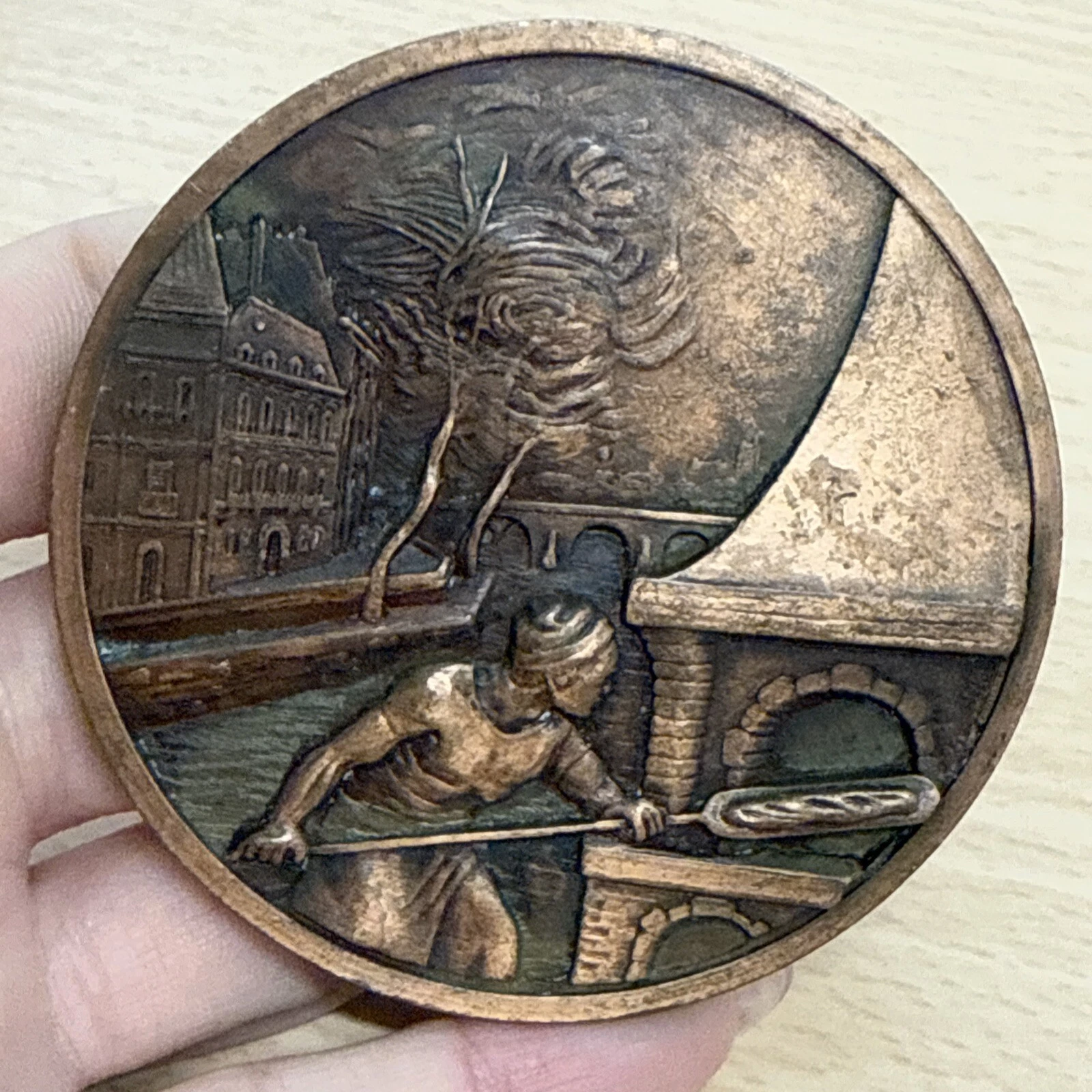 Médaille Syndicat Patronal De La Boulangerie Pâtisserie