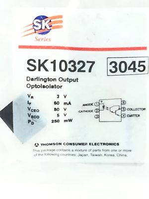 NEW! THOMSON SK10327 3045 MINIATURE SCHOTTKY BARRIER RECTIFIER TRANSISTOR (A390)