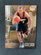 1998-99 Upper Deck Black Diamond�#66�Allen Iverson Philadelphia 76ers NBA