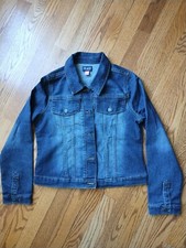 Children Place, New no tag, jean blue jacket for teens, size XXL-16