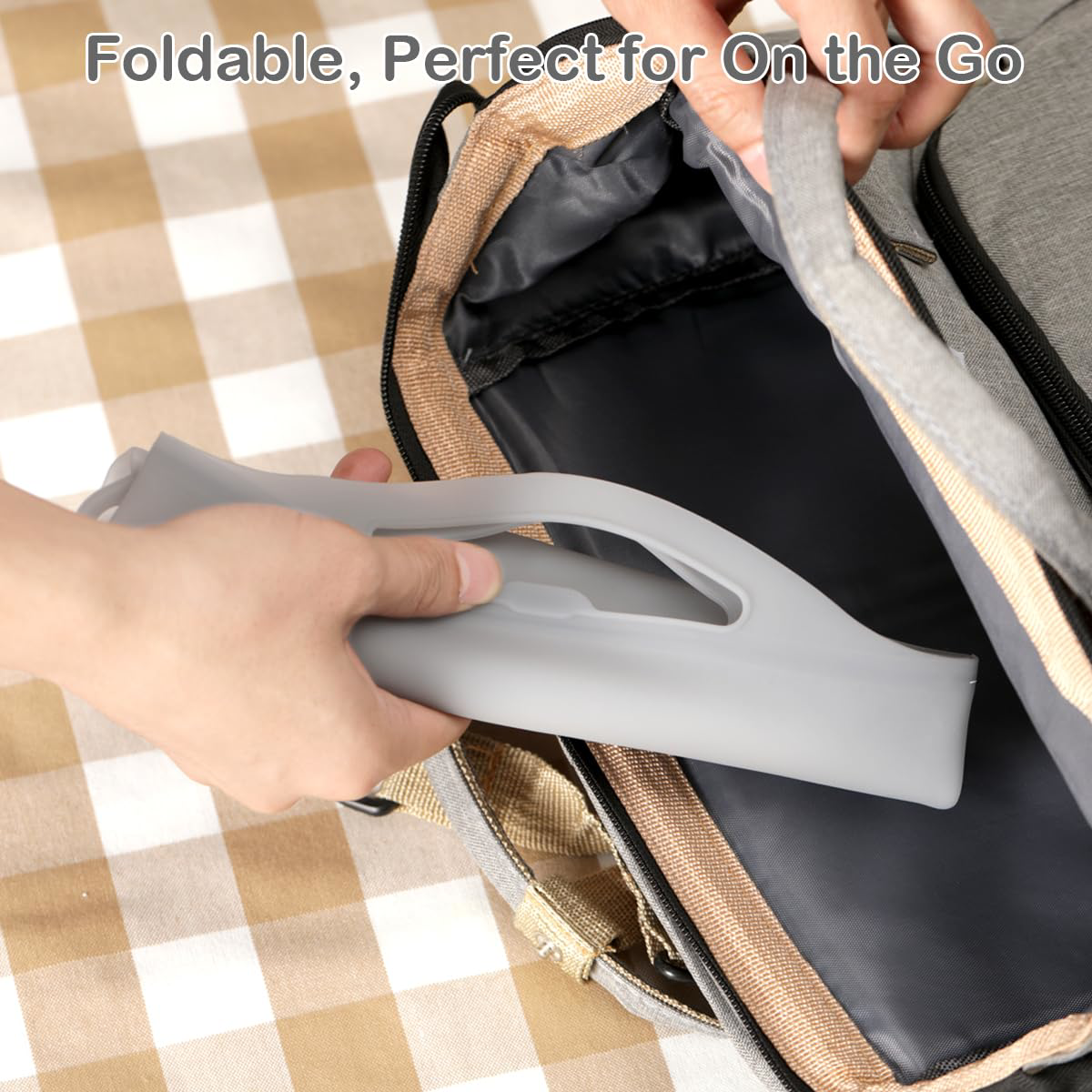 Haakaa Silicone Microwave Steam Sterilizer Bags for Travel, Reusable