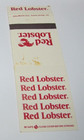Matches Matchbook Cover Red Lobster Seafood Chain Restaurant — photo 1