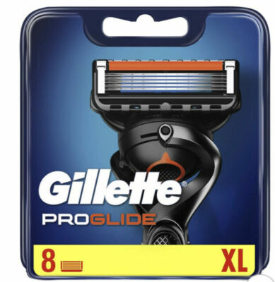 Gillette ProGlide Rasierklingen 8er Pack Original Herren Nachfüllkassetten UK