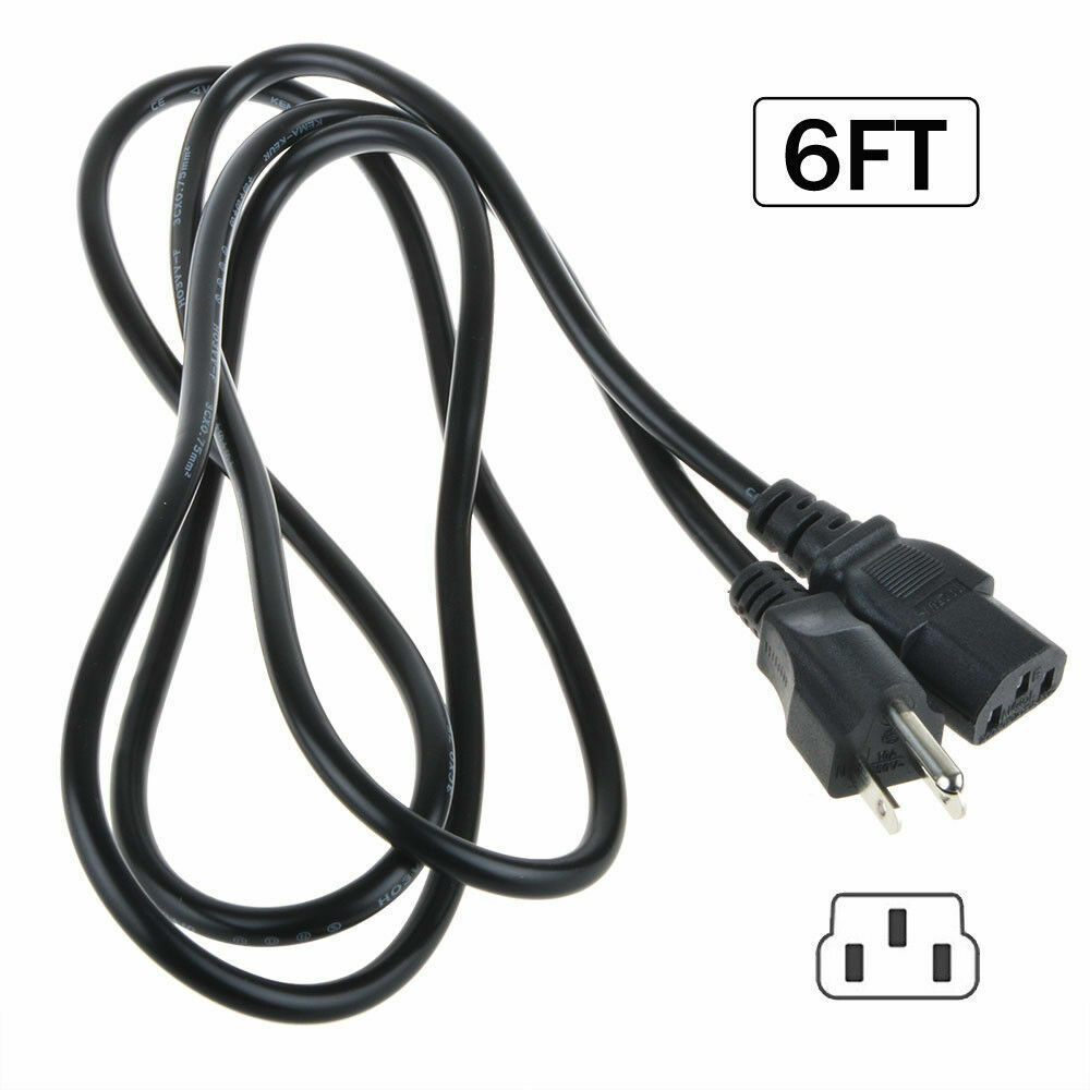 6ft AC IN Power Cord For SAMSUNG MX-FS9000 MX-HS6000 Giga Sound