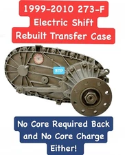 NP273F 273-F Rebuilt Transfer Case 99-10 Ford F250 F350 No Core Required Back!