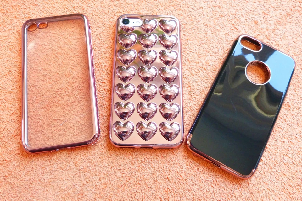 Apple iPhone 7 32GB Rose XXL EXTRAS nuovo rosa rosa bianco lady idea regalo - Immagine 2 di 4