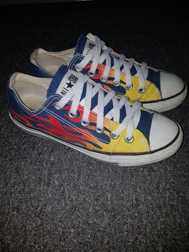 converse flame trainers