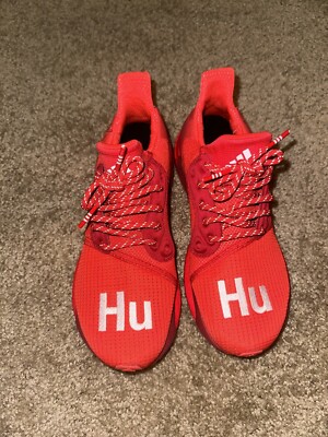 Size 7 - adidas Solar HU Glide x Pharrell Power Red 2019