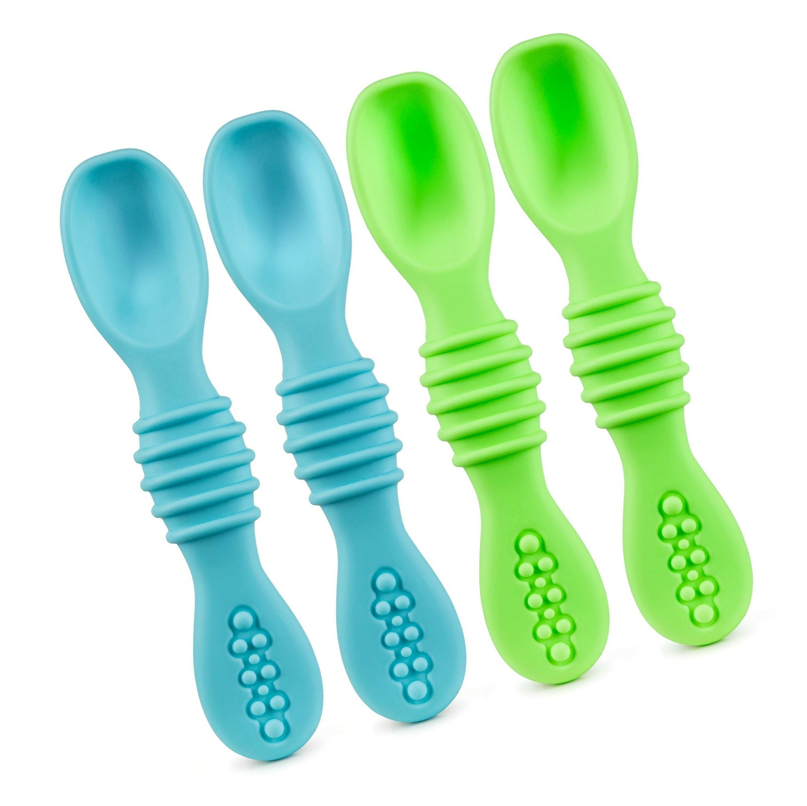 Sl Silicone Baby Spoon 4 Pcs 本店